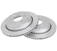2x A.B.S. Disque de frein Arrière pour LAND ROVER Range Rover Sport (L320) 325mm