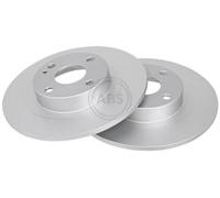 2x A.B.S. Disque de frein Arrière pour MAZDA 323 F VI (BJ) FAMILIA VI (BJ) 261mm