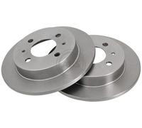 2x A.B.S. Disque de frein Arrière pour MITSUBISHI CARISMA (DA) 236mm 16476