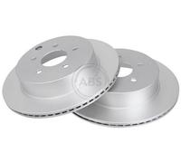 2x A.B.S. Disque de frein Arrière pour NISSAN MURANO (Z50) 308mm 17698