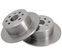 2x A.B.S. Disque de frein Arrière pour OPEL Calibra A (C89) Vectra A CC (J89)