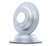 2x A.B.S. Disque de frein Arrière pour OPEL Frontera B SUV (U99) 313mm 16506