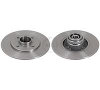 2x A.B.S. Disque de frein Arrière pour RENAULT Clio II 3/5 portes 238mm 16286C