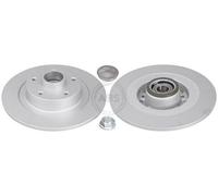 2x A.B.S. Disque de frein Arrière pour RENAULT Grand Scénic III (JZ, JZ0/1)