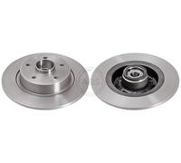 2x A.B.S. Disque de frein Arrière pour RENAULT Megane II 3/5 portes 270mm 17736C