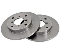 2x A.B.S. Disque de frein Arrière pour SUZUKI SWIFT II 3/5 portes (EA, MA) 240mm