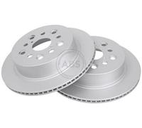 2x A.B.S. Disque de frein Arrière pour TOYOTA CELSIOR (UCF3) 310mm 17213