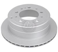 2x A.B.S. Disque de frein Arrière pour TOYOTA LAND CRUISER 100 (UZJ100) 330mm