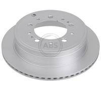 2x A.B.S. Disque de frein Arrière pour TOYOTA LAND CRUISER (VDJ20, UZJ20) 345mm