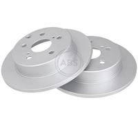 2x A.B.S. Disque de frein Arrière pour TOYOTA RAV 4 IV (ZSA4, ALA4) 281mm 17808