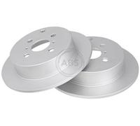 2x A.B.S. Disque de frein Arrière pour TOYOTA Yaris 3/5 portes (P9) IST (NCP6)