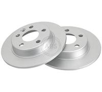 2x A.B.S. Disque de frein Arrière pour VW Sharan I (7M8, 7M9, 7M6) 268mm 16298