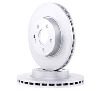 2x A.B.S. Disque de frein Avant convient pour MERCEDES-BENZ Viano (W639) 300mm