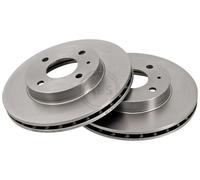 2x A.B.S. Disque de frein Avant pour ALFA ROMEO ALFASUD Sprint (902.A) 33 (907A)