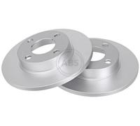 2x A.B.S. Disque de frein Avant pour AUDI 80 B3 (89, 89Q, 8A, 893, 894, 8A2)