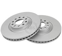 2x A.B.S. Disque de frein Avant pour AUDI A6 C5 Avant (4B5) 321mm 17239