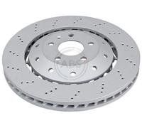 2x A.B.S. Disque de frein Avant pour AUDI R8 Coupé (422, 423) 365mm 17969