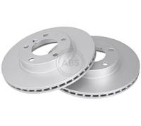 2x A.B.S. Disque de frein Avant pour BMW 3 Berline (E46) 3 Coupé (E46) 286mm