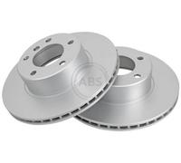 2x A.B.S. Disque de frein Avant pour BMW 5 Berline (E39) 5 Touring (E39) 296mm