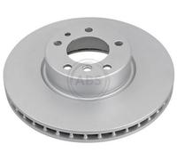 2x A.B.S. Disque de frein Avant pour BMW 5 Berline (E39) 5 Touring (E39) 324mm