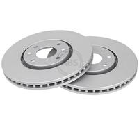 2x A.B.S. Disque de frein Avant pour CITROËN Xantia 3/5 portes (X1, X2) 288mm