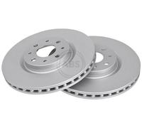 2x A.B.S. Disque de frein Avant pour FIAT Bravo II 5 portes (198) 281mm 17340