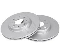 2x A.B.S. Disque de frein Avant pour FIAT Punto II 3/5 portes (188) 257mm 16046