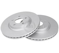 2x A.B.S. Disque de frein Avant pour FORD Focus Mk2 3/5 portes (DA, HCP, DP)