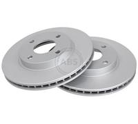 2x A.B.S. Disque de frein Avant pour FORD Mondeo Mk2 Clipper (BNP) 260mm 16190