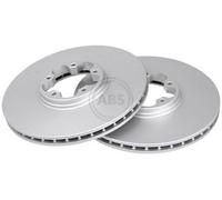 2x A.B.S. Disque de frein Avant pour FORD Transit Mk5 Van (V184, V185, FA) 294mm