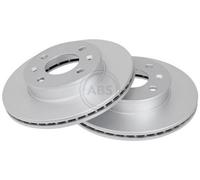 2x A.B.S. Disque de frein Avant pour HYUNDAI GETZ (TB) 240mm 17549