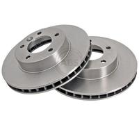 2x A.B.S. Disque de frein Avant pour JAGUAR XJ Berline (X300, X330) 291mm 16154