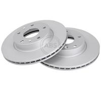 2x A.B.S. Disque de frein Avant pour LAND ROVER Freelander SUV (L314) 277mm