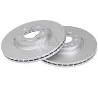 2x A.B.S. Disque de frein Avant pour MAZDA 3 (BL) 3 (BK) 5 (CR19) 5 (CW) 300mm