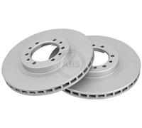 2x A.B.S. Disque de frein Avant pour MITSUBISHI L 200 (K7T, K6T) 276mm 16168