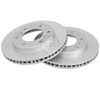 2x A.B.S. Disque de frein Avant pour MITSUBISHI PAJERO IV (V8W, V9W) 290mm 17118