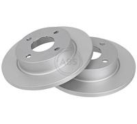 2x A.B.S. Disque de frein Avant pour NISSAN MICRA II (K11) 234mm 16211