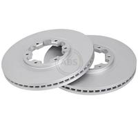 2x A.B.S. Disque de frein Avant pour NISSAN TERRANO II (R20) 300mm 16989
