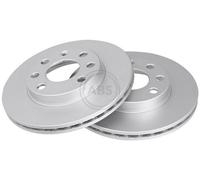 2x A.B.S. Disque de frein Avant pour OPEL Corsa B 3/5 portes (S93) 236mm 15770