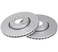 2x A.B.S. Disque de frein Avant pour OPEL Corsa D 3/5 portes (S07) Adam (M13)