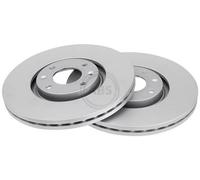 2x A.B.S. Disque de frein Avant pour OPEL Corsa F 3/5 portes 302mm 17590