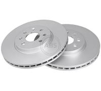 2x A.B.S. Disque de frein Avant pour OPEL Meriva A (X03) Astra H Caravan (A04)
