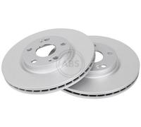 2x A.B.S. Disque de frein Avant pour RENAULT Espace III (JE, JE0) 280mm 17996