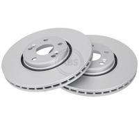2x A.B.S. Disque de frein Avant pour RENAULT Espace IV (JK, JK0/1) 308mm 17158