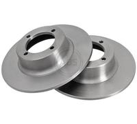 2x A.B.S. Disque de frein Avant pour SKODA Rapid Coupe (120G, 130G, 135G) 110