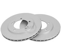2x A.B.S. Disque de frein Avant pour SUZUKI Grand Vitara II SUV (JT, TE, TD)