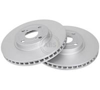 2x A.B.S. Disque de frein Avant pour TOYOTA COROLLA (ZZE12, NDE12, ZDE12) 275mm