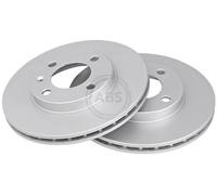 2x A.B.S. Disque de frein Avant pour VW Golf II 3/5 portes (19E, 1G1) 239mm