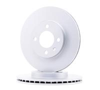 2x A.B.S. Disque de frein Avant pour VW Golf II 3/5 portes (19E, 1G1) QUANTUM