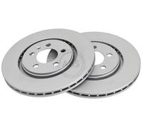 2x A.B.S. Disque de frein Avant pour VW Golf III 3/5 portes (1H1) Corrado (53i)